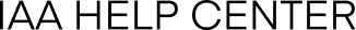 IAA HELP CENTER IAA Help Center directory logo
